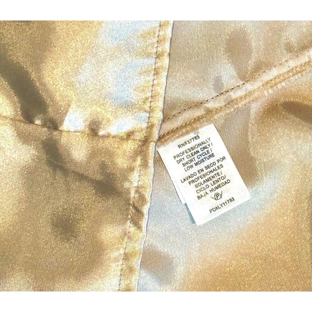 Laundry By Shelli Segal 100% Silk Floral Mini Dress Size 4 Vintage 90s Lined - Picture 6 of 7